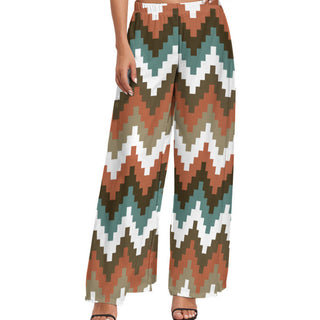 Symmetrical Style Wide Leg Pants