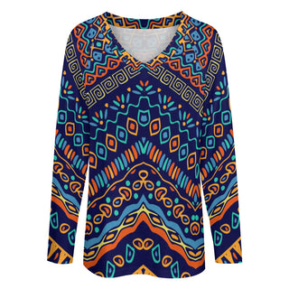 Sunset Shapes Loose Top