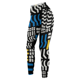 Colour Swirl Yoga Pants