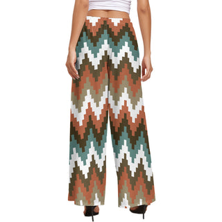 Symmetrical Style Wide Leg Pants