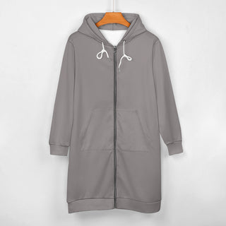 women's grey hoodie