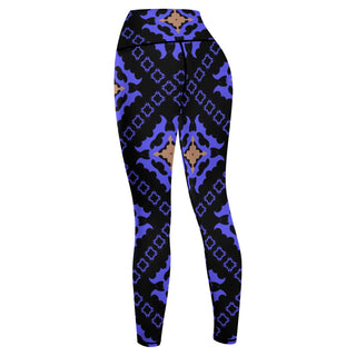 Geometric Dreamscape Yoga Pants