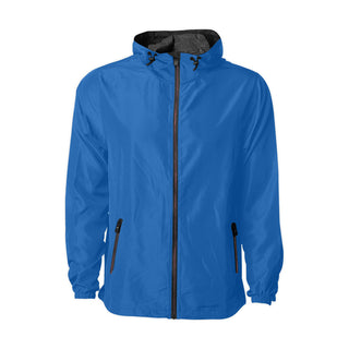 Blue Windbreaker for men and women