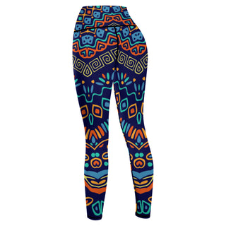 Sunset Shapes Yoga Pants