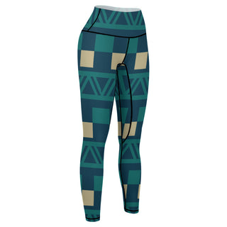 Geometric Triumph Yoga Pants