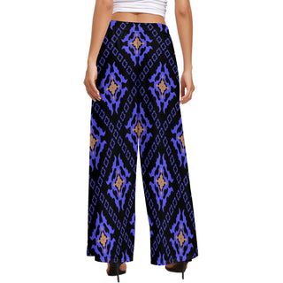Geometric Dreamscape Wide Leg Pants