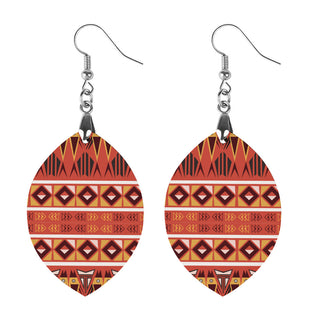 Shape Shift Wooden Earrings