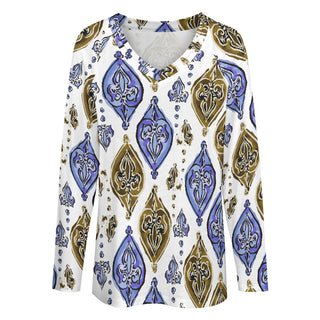 Geometric Chic Loose Top