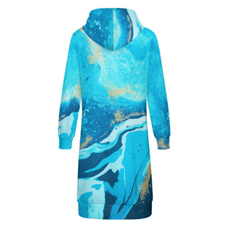 women's Colour Storm Blue Hoodie