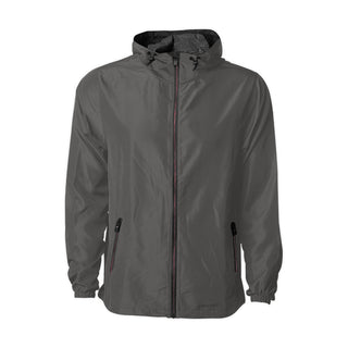 grey windbreaker jacket for women and men