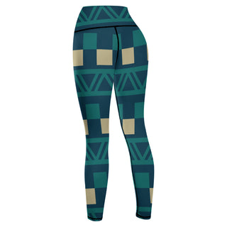 Geometric Triumph Yoga Pants