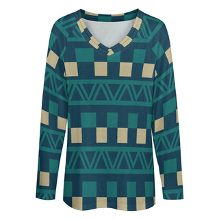 Geometric Triumph Loose Top
