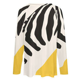 Colourful Zebra Loose Top