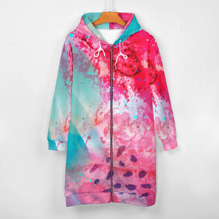 Color Fusion Hoodie For Women