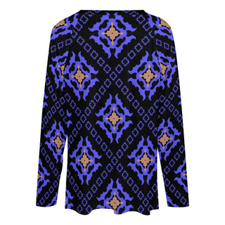 Geometric Dreamscape Loose Top