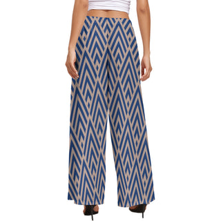 Geo Diamond Wide Leg Pants