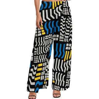 Colour Swirl Wide Leg Pants