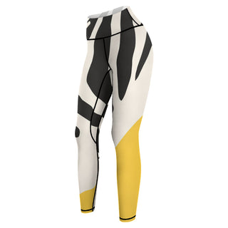 Colourful Zebra Yoga Pants