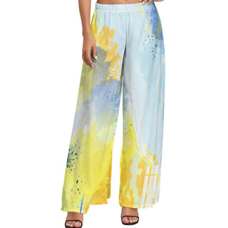 Colour Splash Wide Leg Pants