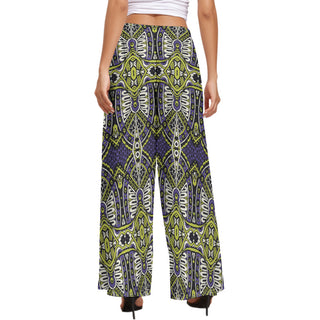 Linear Logic Wide Leg Pants