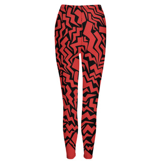 Crimson Thunder Leggings
