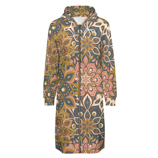 Floral Geometrics Hoodie