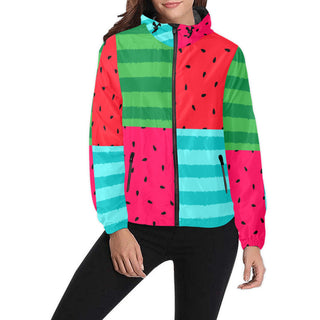 Melon Mosaic Windbreaker