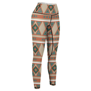 African Mosaic Yoga Pants