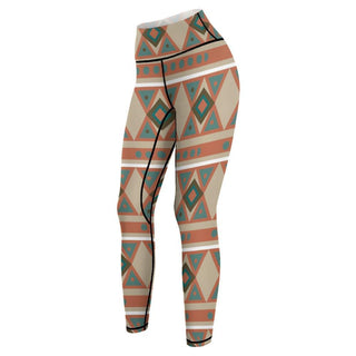 African Mosaic Yoga Pants