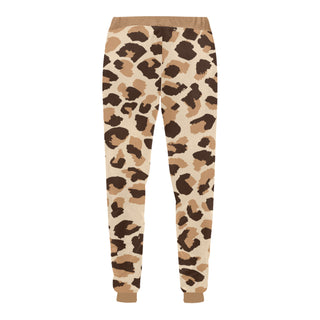 Trendy Leopard Print Track Pants