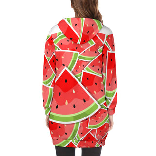Watermelon Whisper Long Hoodie