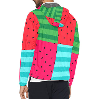 Melon Mosaic Windbreaker